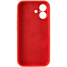 Чохол Silicone Case Full Camera Protective (AA) для Apple iPhone 16 Plus (6.7") – Червоний