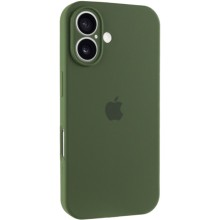 Чохол Silicone Case Full Camera Protective (AA) для Apple iPhone 16 Plus (6.7") – Зелений