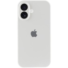 Чохол Silicone Case Full Camera Protective (AA) для Apple iPhone 16 Plus (6.7") – Білий