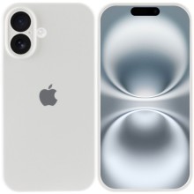 Чохол Silicone Case Full Camera Protective (AA) для Apple iPhone 16 Plus (6.7") – Білий