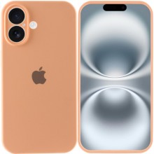 Чохол Silicone Case Full Camera Protective (AA) для Apple iPhone 16 Plus (6.7") – Помаранчевий