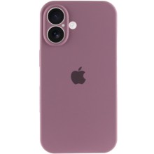 Чехол Silicone Case Full Camera Protective (AA) для Apple iPhone 16 Plus (6.7") – Лиловый