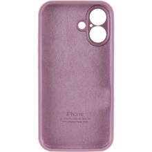 Чехол Silicone Case Full Camera Protective (AA) для Apple iPhone 16 Plus (6.7") – Лиловый