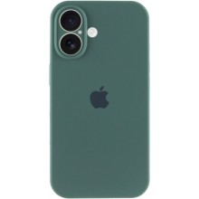 Чохол Silicone Case Full Camera Protective (AA) для Apple iPhone 16 Plus (6.7") – Зелений