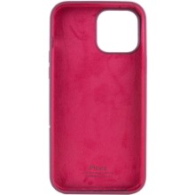 Чехол Silicone Case Full Protective (AA) для Apple iPhone 16 Plus (6.7") – Бордовый
