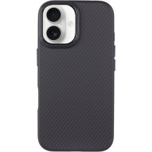 Чехол TPU+PC Carbon with MagSafe для Apple iPhone 16 Plus (6.7")