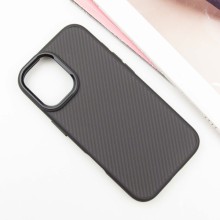 Чохол TPU+PC Carbon with MagSafe для Apple iPhone 16 Plus (6.7") – Чорний