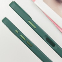 TPU чехол Bonbon Metal Style with MagSafe для Apple iPhone 16 Plus (6.7") – Зеленый