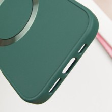 TPU чехол Bonbon Metal Style with MagSafe для Apple iPhone 16 Plus (6.7") – Зеленый