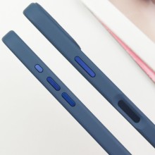 TPU чехол Bonbon Metal Style with MagSafe для Apple iPhone 16 Plus (6.7") – Синий