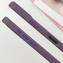 TPU чехол Bonbon Metal Style with MagSafe для Apple iPhone 16 Plus (6.7") – Фиолетовый