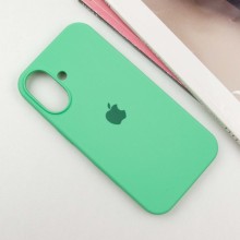 Чехол Silicone Case Full Protective (AA) для Apple iPhone 16 Plus (6.7") – Зеленый