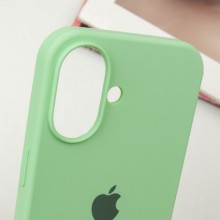 Чехол Silicone Case Full Protective (AA) для Apple iPhone 16 Plus (6.7") – Зеленый