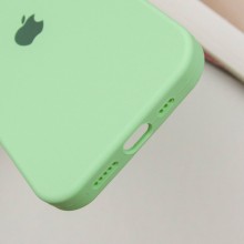 Чехол Silicone Case Full Protective (AA) для Apple iPhone 16 Plus (6.7") – Зеленый