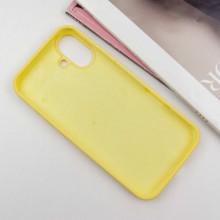 Чехол Silicone Case Full Protective (AA) для Apple iPhone 16 Plus (6.7") – Желтый