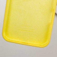 Чехол Silicone Case Full Protective (AA) для Apple iPhone 16 Plus (6.7") – Желтый