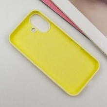Чехол Silicone Case Full Protective (AA) для Apple iPhone 16 Plus (6.7") – Желтый