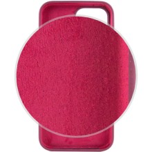 Чехол Silicone Case Full Protective (AA) для Apple iPhone 16 Plus (6.7") – Бордовый