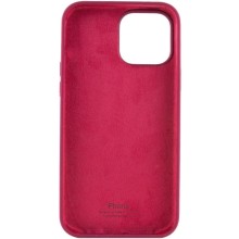 Чехол Silicone Case Full Protective (AA) для Apple iPhone 16 Plus (6.7") – Бордовый