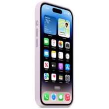 Чехол Silicone Case Full Protective (AA) для Apple iPhone 16 Plus (6.7") – Сиреневый