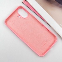 Чехол Silicone Case Full Protective (AA) для Apple iPhone 16 Plus (6.7") – Розовый