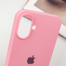 Чехол Silicone Case Full Protective (AA) для Apple iPhone 16 Plus (6.7") – Розовый