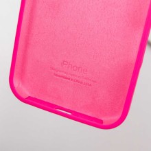 Чехол Silicone Case Full Protective (AA) для Apple iPhone 16 Plus (6.7") – Розовый