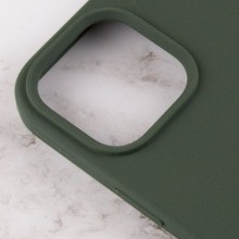 Чехол Silicone Case Full Protective (AA) для Apple iPhone 16 Plus (6.7") – Зеленый