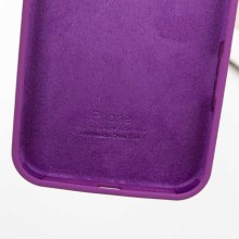 Чехол Silicone Case Full Protective (AA) для Apple iPhone 16 Plus (6.7") – Фиолетовый