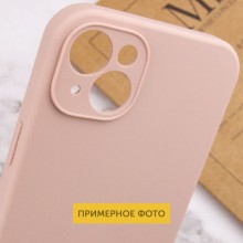 Чехол Silicone Case Full Protective (AA) NO LOGO для Apple iPhone 16 Plus (6.7") – Розовый