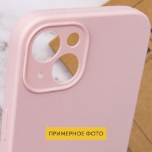 Чехол Silicone Case Full Protective (AA) NO LOGO для Apple iPhone 16 Plus (6.7") – Розовый