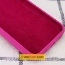 Чехол Silicone Case Full Protective (AA) NO LOGO для Apple iPhone 16 Plus (6.7") – Малиновый