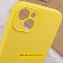 Чохол Silicone Case Full Protective (AA) NO LOGO для Apple iPhone 16 Plus (6.7") – Жовтий