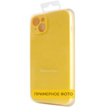 Чохол Silicone Case Full Protective (AA) NO LOGO для Apple iPhone 16 Plus (6.7") – Жовтий