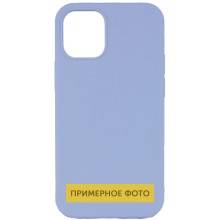 Чехол Silicone Case Full Protective (AA) NO LOGO для Apple iPhone 16 Plus (6.7") – Голубой