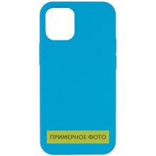 Чохол Silicone Case Full Protective (AA) NO LOGO для Apple iPhone 16 Plus (6.7") – Блакитний