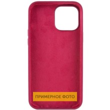 Чохол Silicone Case Full Protective (AA) NO LOGO для Apple iPhone 16 Plus (6.7") – Бордовий