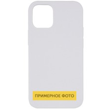 Чехол Silicone Case Full Protective (AA) NO LOGO для Apple iPhone 16 Plus (6.7") – Белый