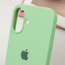 Чехол Silicone Case Full Protective (AA) для Apple iPhone 16 Plus (6.7") – Зеленый