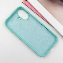 Чехол Silicone Case Full Protective (AA) для Apple iPhone 16 Plus (6.7") – Бирюзовый