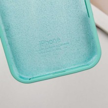 Чехол Silicone Case Full Protective (AA) для Apple iPhone 16 Plus (6.7") – Бирюзовый
