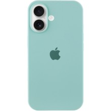 Чехол Silicone Case Full Protective (AA) для Apple iPhone 16 Plus (6.7") – Бирюзовый