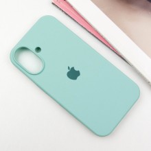 Чехол Silicone Case Full Protective (AA) для Apple iPhone 16 Plus (6.7") – Бирюзовый