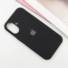 Чехол Silicone Case Full Protective (AA) для Apple iPhone 16 Plus (6.7") – Черный