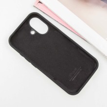 Чехол Silicone Case Full Protective (AA) для Apple iPhone 16 Plus (6.7") – Черный
