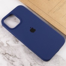 Чехол Silicone Case Full Protective (AA) для Apple iPhone 16 Plus (6.7") – Синий