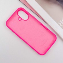Чехол Silicone Case Full Protective (AA) для Apple iPhone 16 Plus (6.7") – Розовый