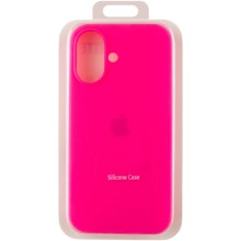 Чехол Silicone Case Full Protective (AA) для Apple iPhone 16 Plus (6.7") – Розовый