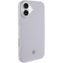 Чехол SGP PC+Leather with MagSafe для Apple iPhone 16 Plus (6.7") (Серый)