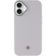Чехол SGP PC+Leather with MagSafe для Apple iPhone 16 Plus (6.7") – Серый